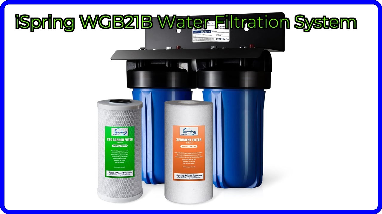 REVIEW (2026): iSpring WGB21B Water Filtration System. ESSENTIAL details.