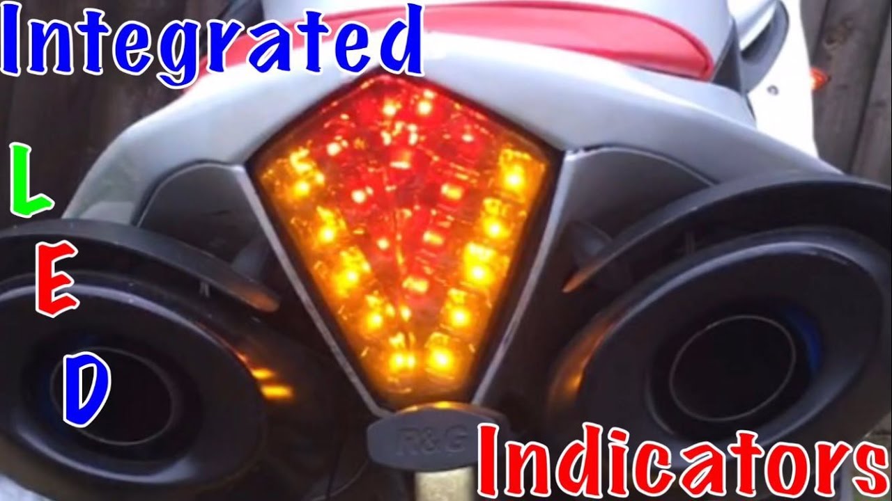R1 LED INTEGRATED INDICATORS (SMOKED)