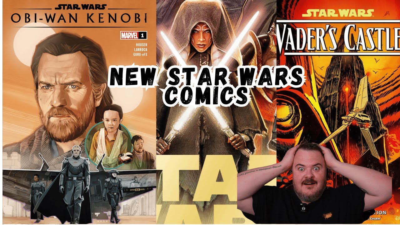 Unboxing New Star Wars comics for my growing collection!