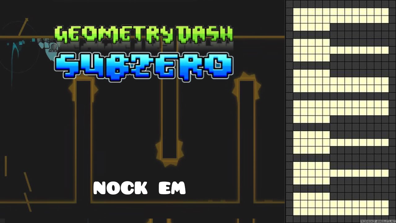 Geometry Dash SubZero - NOCK EM [Piano Cover]