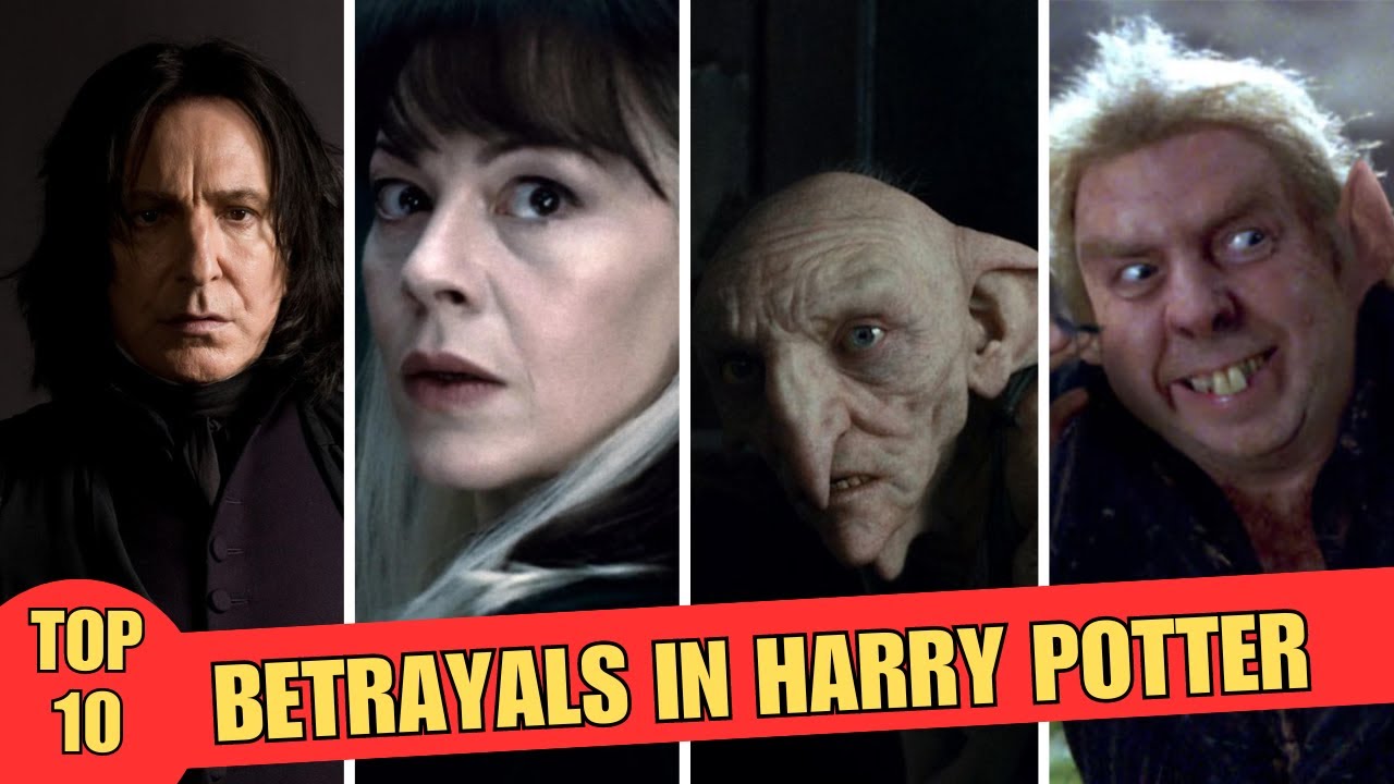 TOP 10 Betrayals in Harry Potter | Explained in Hindi