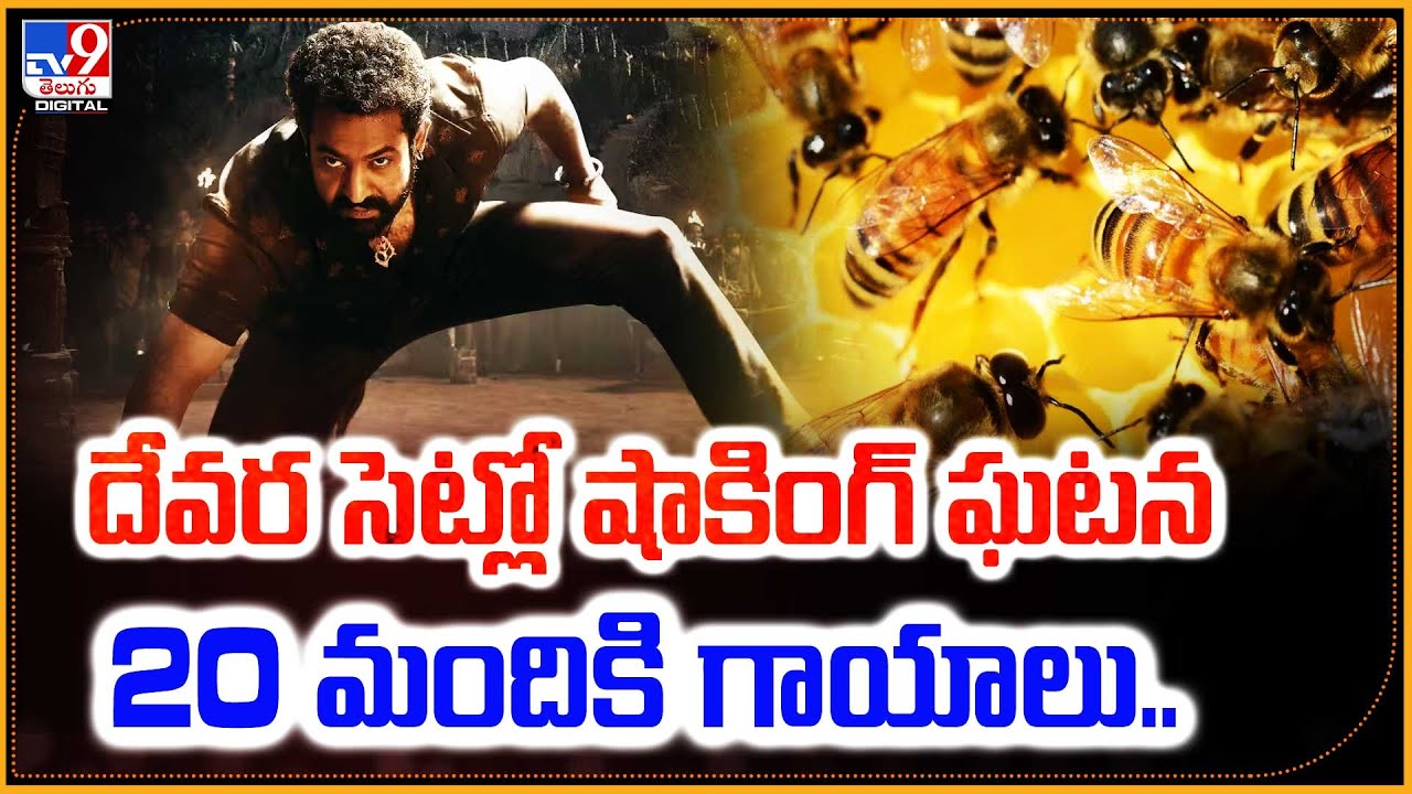 దేవర సెట్లో షాకింగ్ ఘటన.. 20 మందికి గాయాలు.. | Devara | Jr NTR - TV9