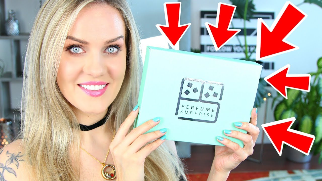 UNBOXING Perfume Surprise Box - perfume + jewlery