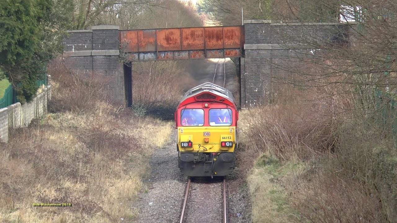 66152 Test run to Cwmgwrach 6th March 2018.