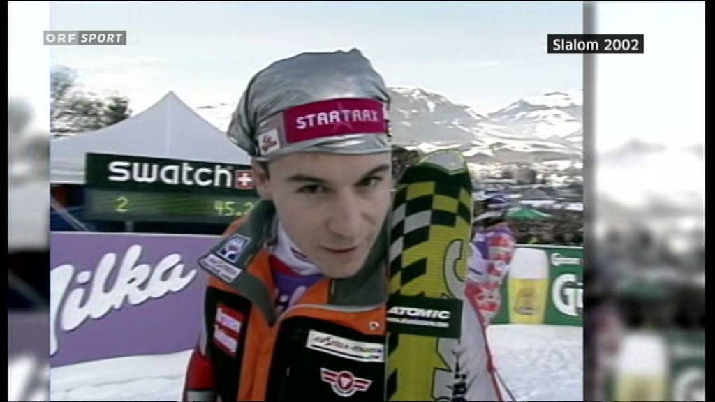 Alpine ski 2002 Kitzbuhel slalom