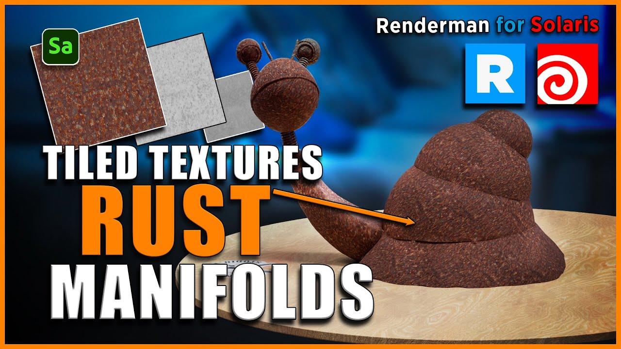 Tiling Textures Made Easy: Unlocking The Power Of Renderman For Solaris
