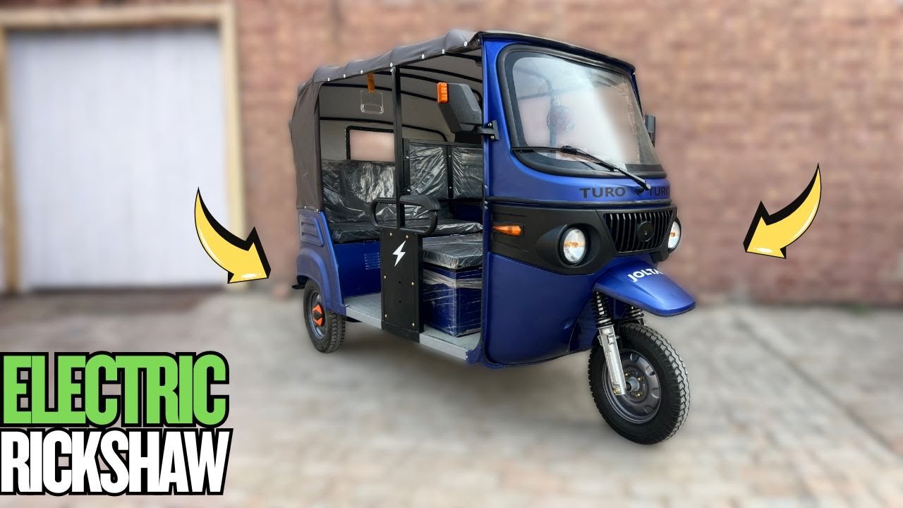JOLTA TURO ! 1800 Watt Electric Rickshaw In Pakistan!