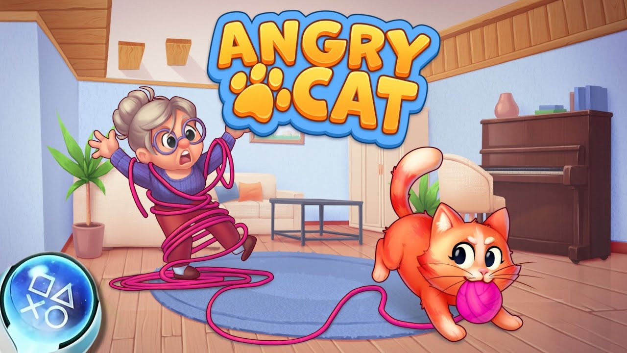 Angry Cat 👵🏻🧶🐈 - Easy 1h Platinum [100% TROFEOS 🏆] (PS4/PS5).