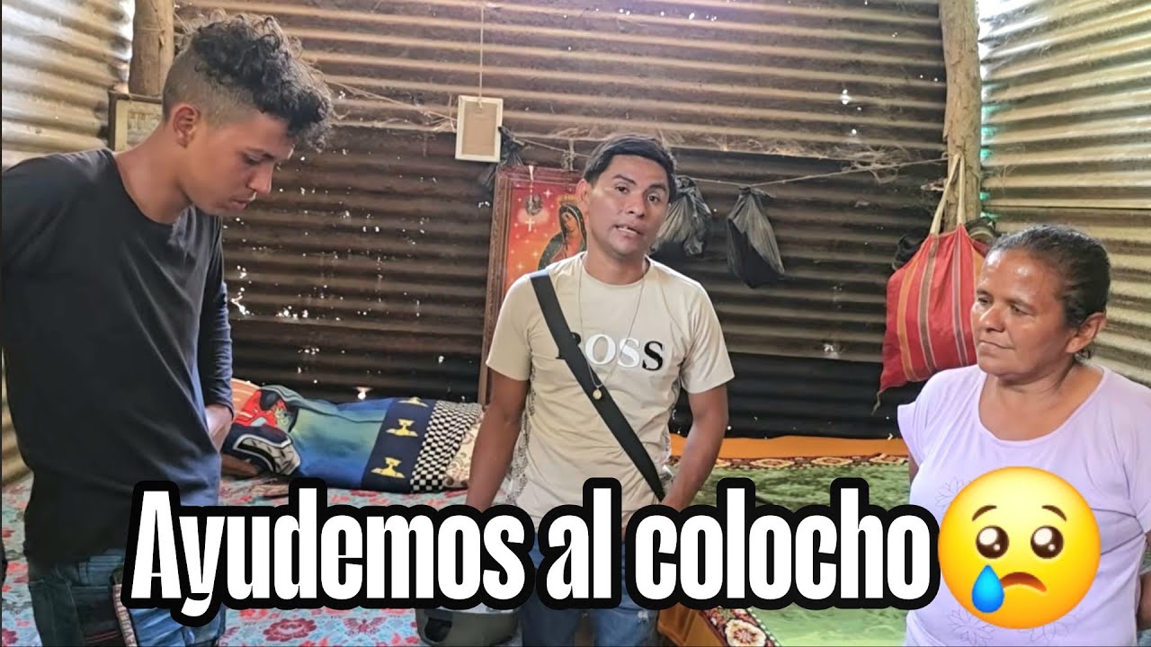 El colocho muy triste muestra su casa y le pude apoyo al publico estoy desesperado😥