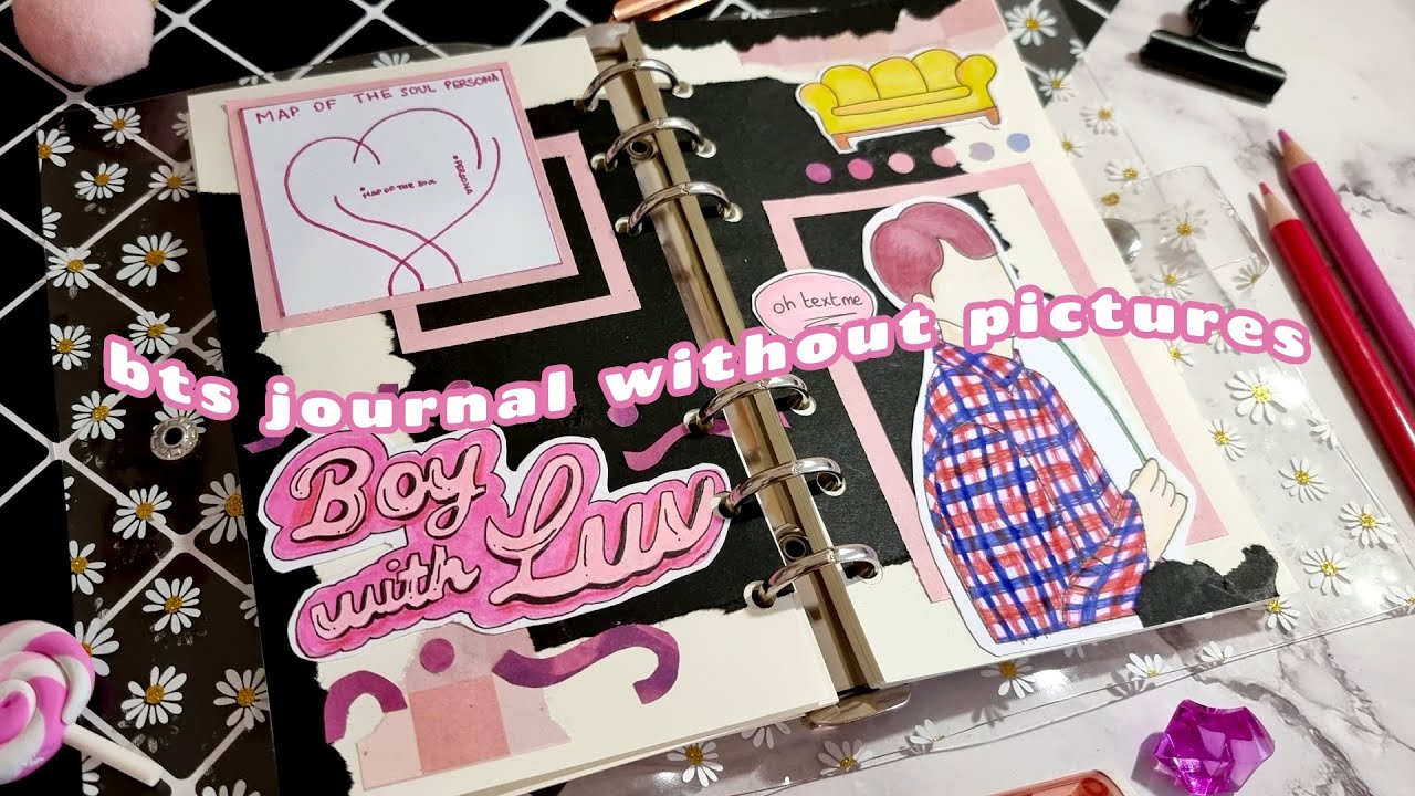 🍓asmr bts kpop journal without pictures #7: boy with luv