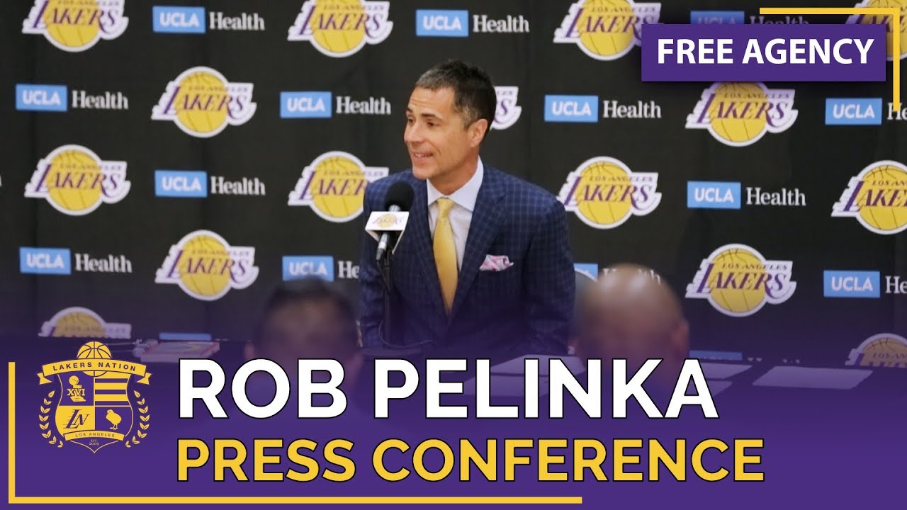 Rob Pelinka Press Conference About Lakers Free Agency (Full Video With Time Stamps!)