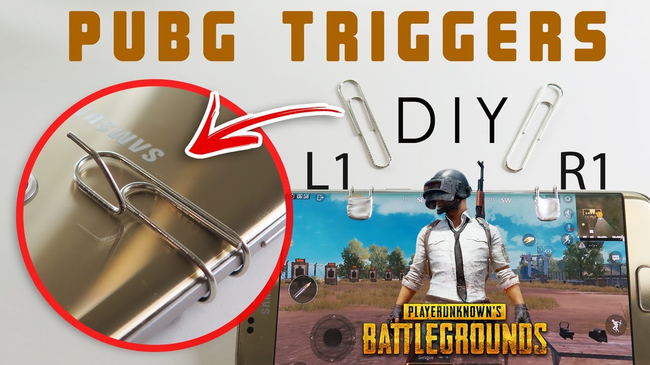 how to make - PUBG and Fortnite triggers мобильные триггеры モバイルトリガー 모바일 트리거 disparadores móviles