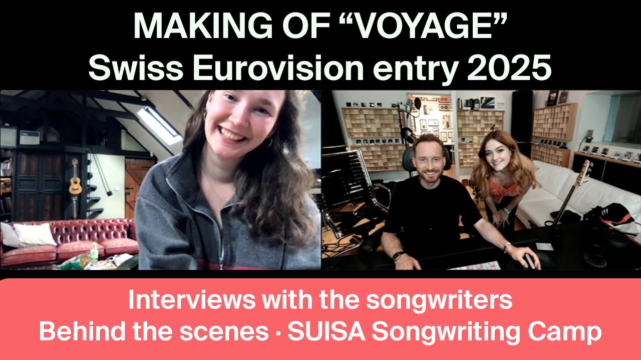 Making of &laquo;Voyage&raquo; | ESC 2025 Schweiz | Zo&euml; M&euml; &ndash; Deutsch