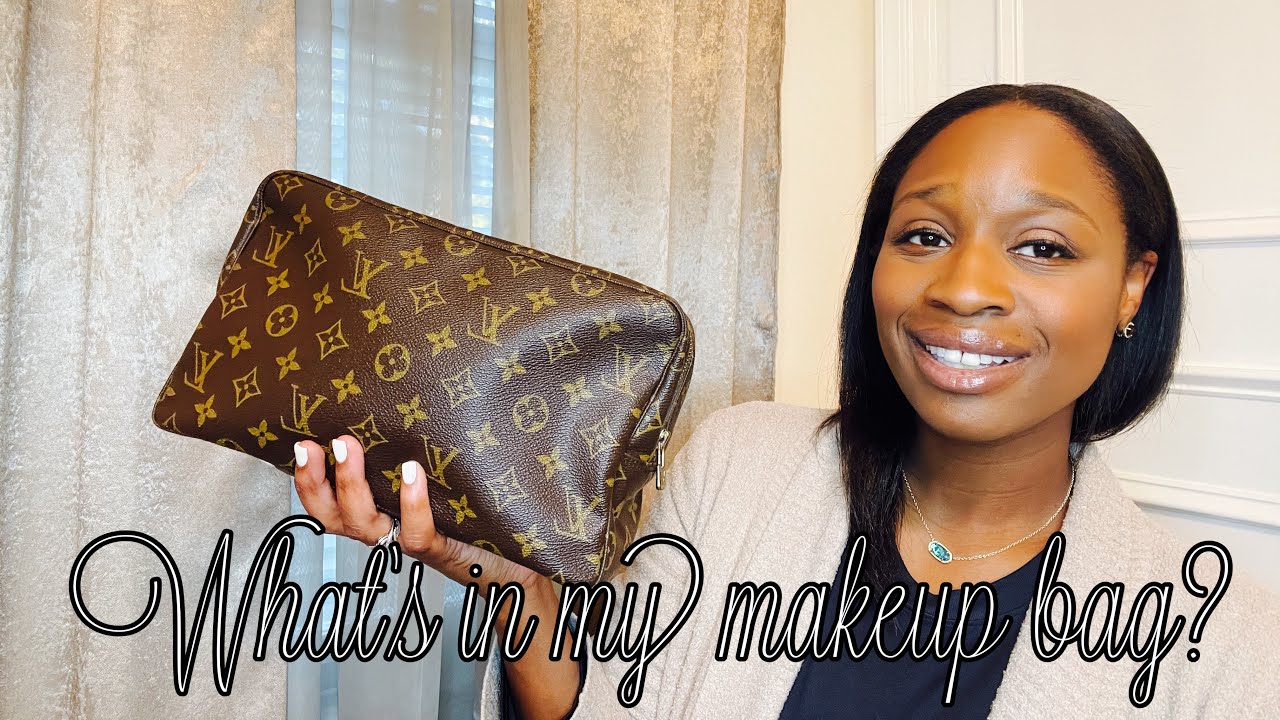 WHAT’S IN MY MAKEUP BAG | LOUIS VUITTON TROUSSE 28 🤍