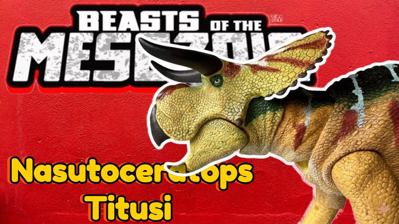 Beast of the Mesozoic Nasutoceratops Titusi - Review en español
