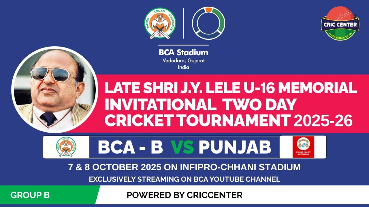 BCA - B V/S PUNJAB - LATE SHRI J.Y LELE U-16 TOURNAMENT - INFIPRO STADIUM - DAY 2