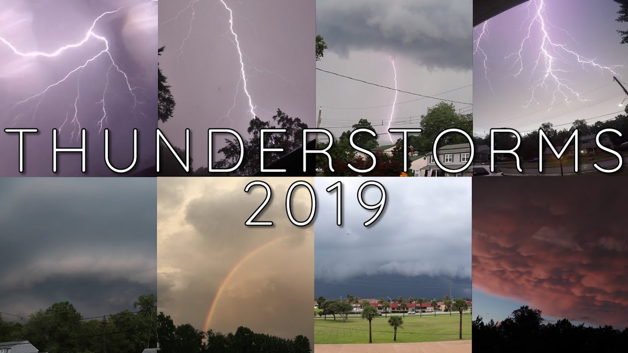 THUNDERSTORMS OF 2019 | Best Moments & Timelapses