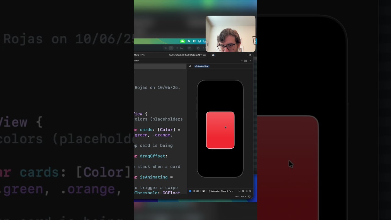 Xcode 26 превратил мой рисунок в настоящий пользовательский интерфейс! 🤯