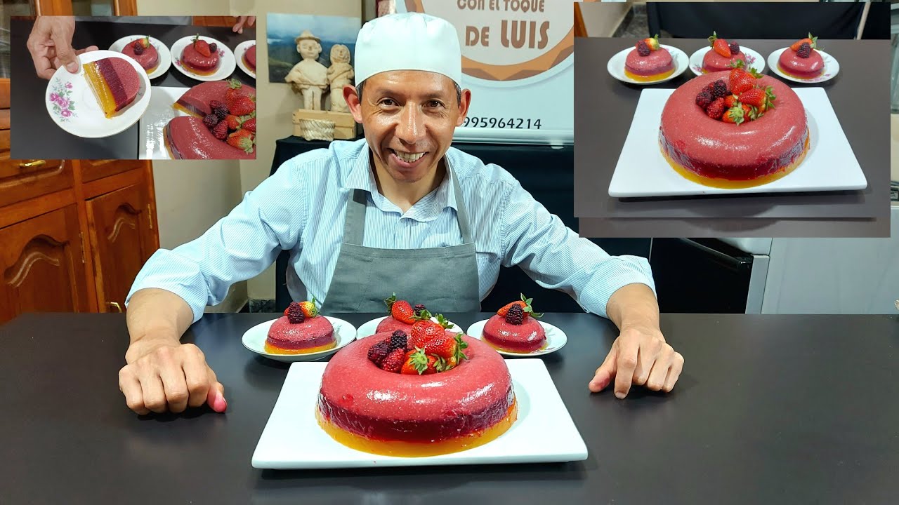 Gelatinas de Frutas Naturales postre fácil y encantador (Frutilla, Mora, Maracuyá) #postresecuador