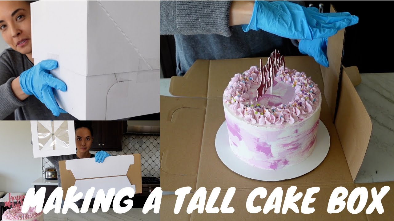 How to Pack a Tall Cake