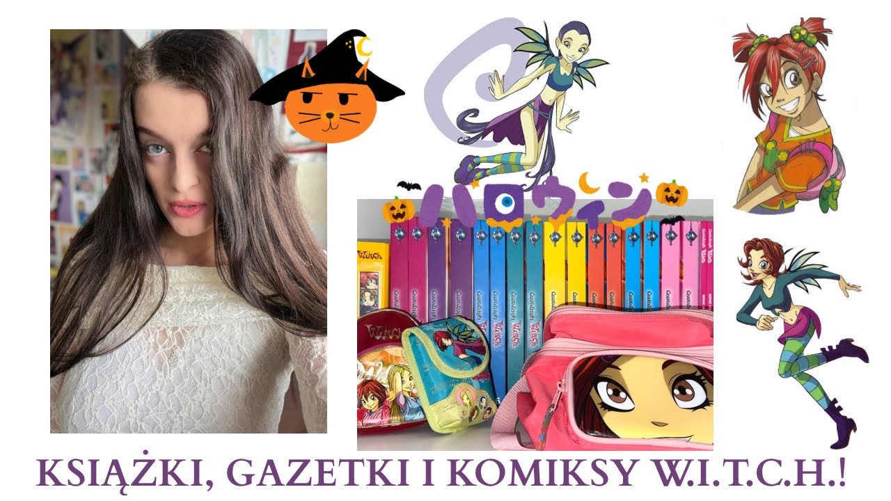 Świat komiksów, książek i gazetek W.I.T.C.H.!💜 Cz.3- Moja kolekcja😍
