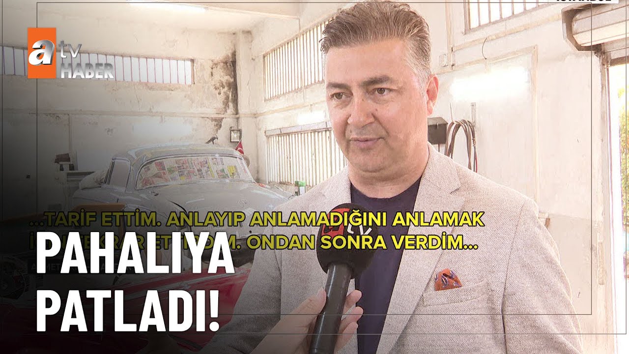 Vale, klasik arabayla kaza yaptı! - atv Ana Haber 13 Mayıs 2025