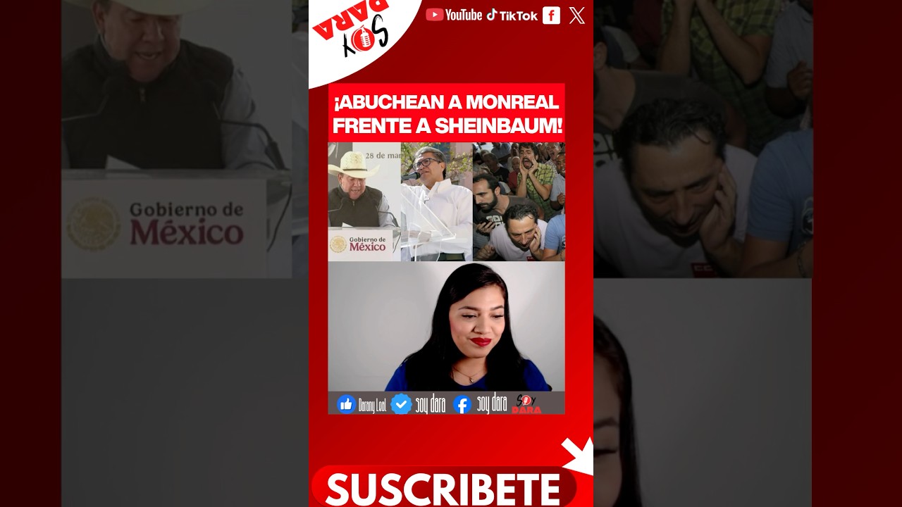 MONREAL IS BOOED! #monreal #ricardomonreal #davidmonreal #zacatecas #news