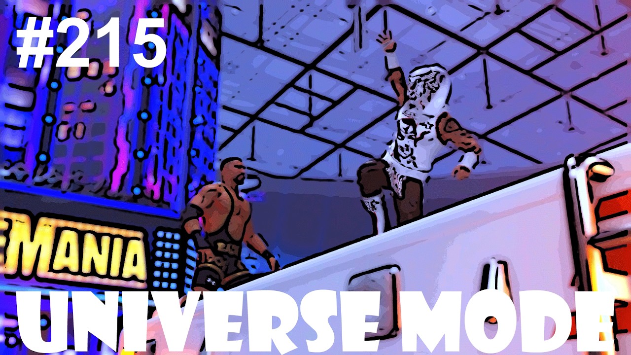 WWE 2K25-Universe Mode Episode 215 (Wrestlemania Night 2)