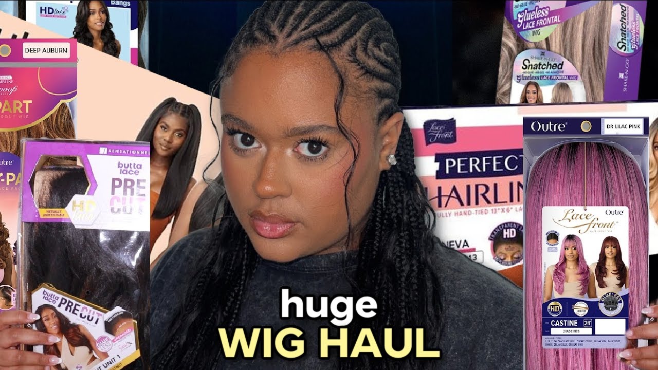 HUGE AMAZON synthetic wig haul | Courtney Jinean