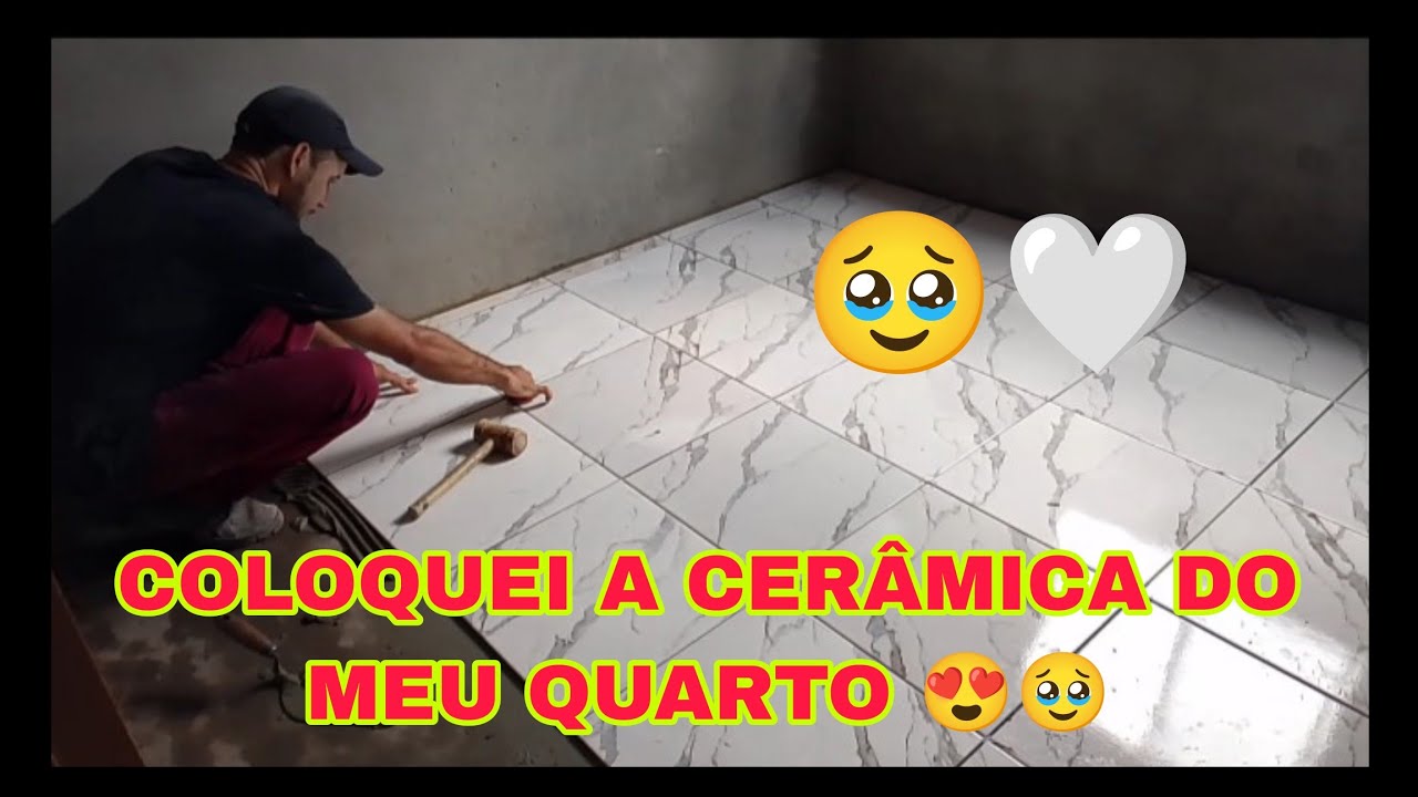 Vem ver o meu quarto 🥹❤️ coloquei cerâmica 🙌🏽🥰 obrigada Deus por tá me ajudando 🙌🏽❤️