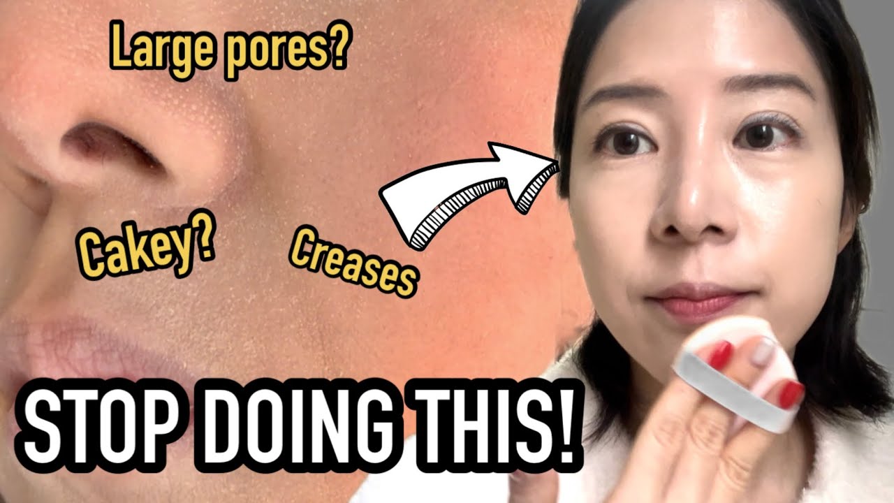 How To AVOID Cakey Cushion Foundation (My Secret Technique) #Kbeauty