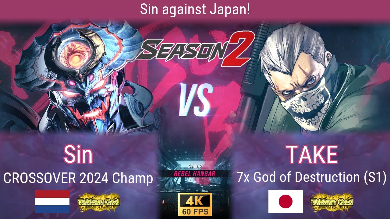 Sin (Yoshimitsu) 🤜 TAKE (Bryan) 🎯 Ranked 💥 Tekken 8 season 2