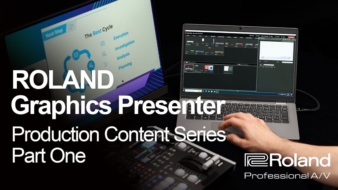 Roland Graphics Presenter Update—New Sports and Live Effects Templates
