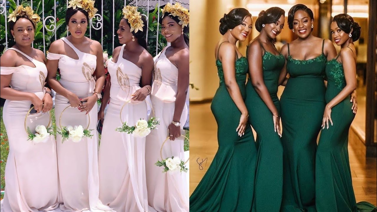 African Bridesmaid Dresses, Volume 6 #Super Cute Styles.
