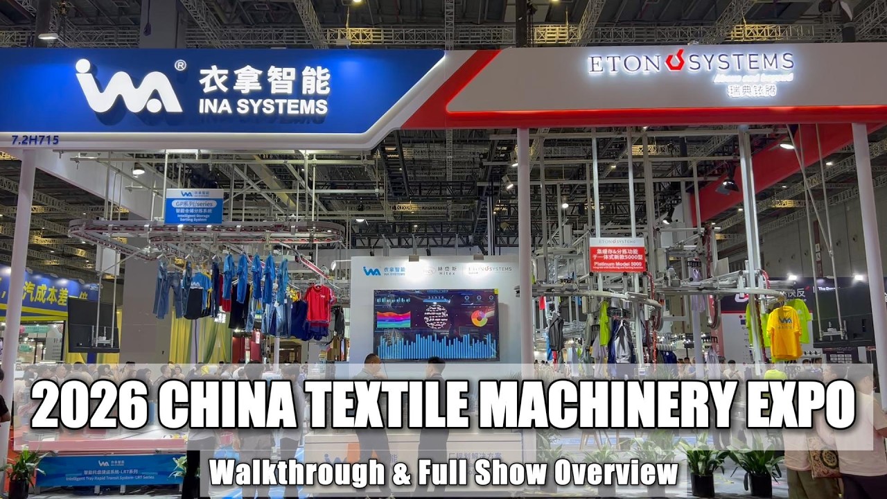 TEXTILE EXPO CHINA 2026, эп. 01 | Обход и полный обзор выставки | 3Y Expo, вып. 04