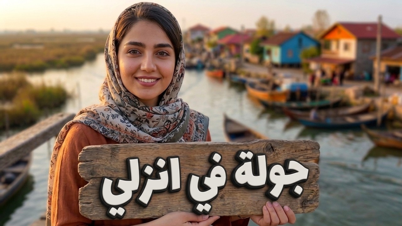 تالاب أنزلي – الجنة المخفية على بحر قزوين | رحلة ساحرة في شمال إيران