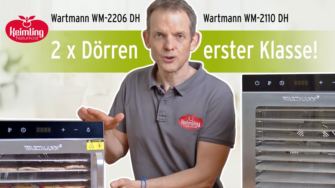 Die neuen Dörrgeräte WM 2206 & WM 2110 von Wartmann im Test - das hat uns echt überrascht!