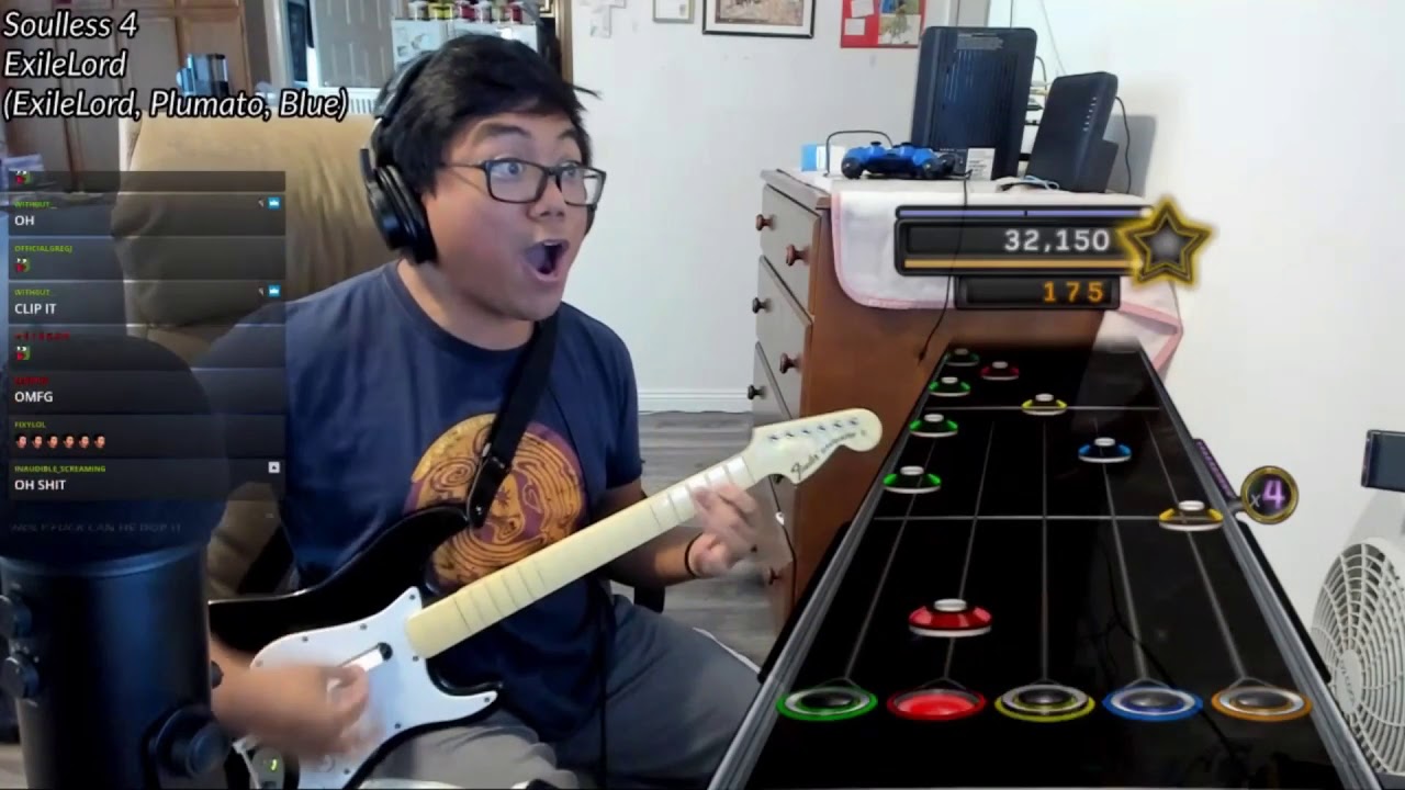 i bought a rock band 1 guitar from goodwill then took it home and FC'd machinations A