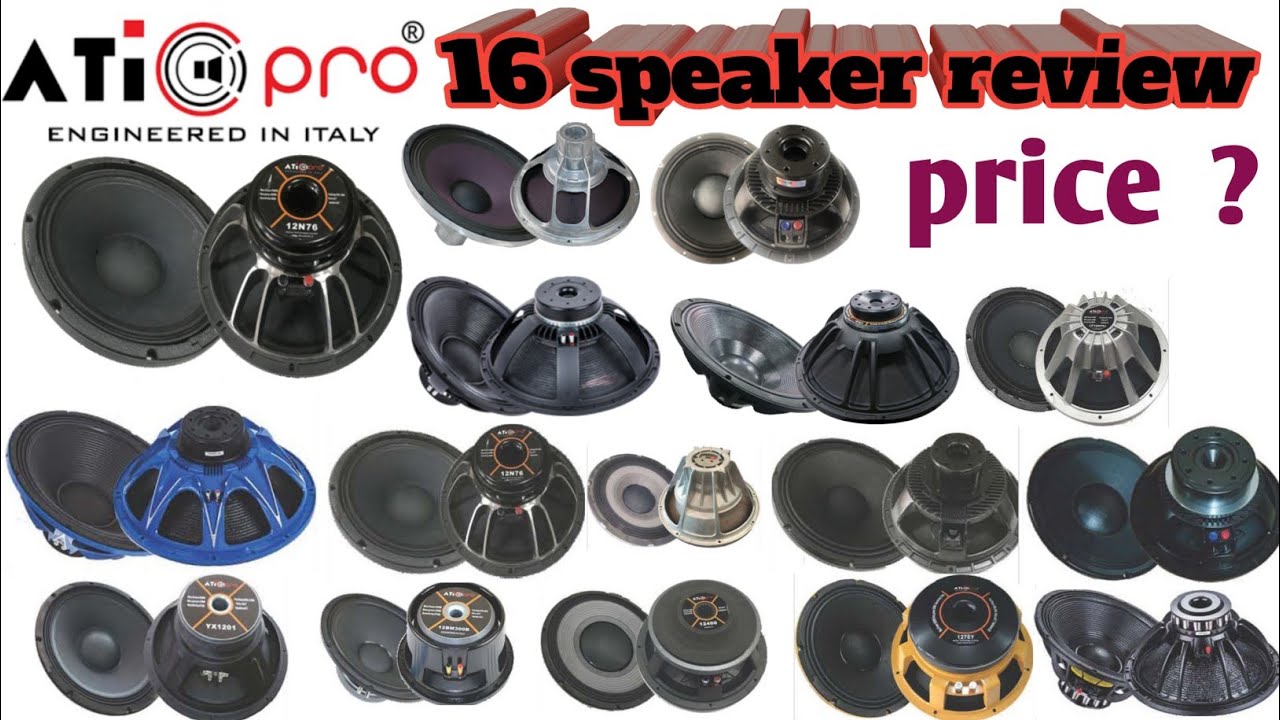 ATI Pro all 16 speakers and review price