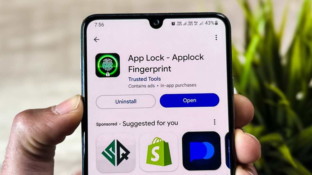 AppLock Приложение AppLock с отпечатком пальца Kaise Use Kare | Как использовать приложение AppLo...