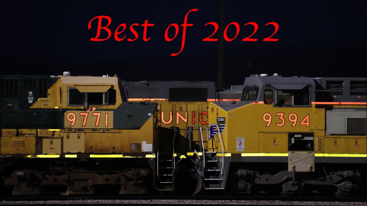 The Best of 2022! Year In Review Railfanning Music Video: "Miss Atomic Bomb"