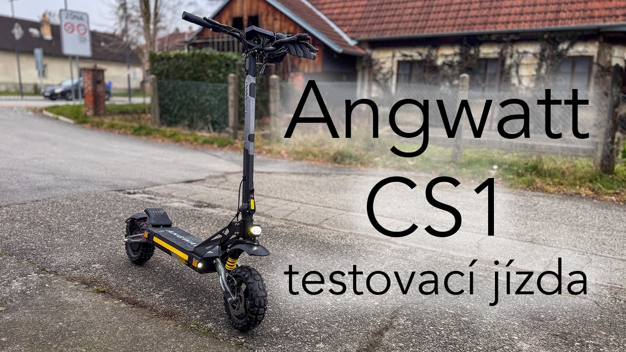 Angwatt CS1  - opravdu jede lépe...o 90%? 😱 (nová verze) Testovací jízda