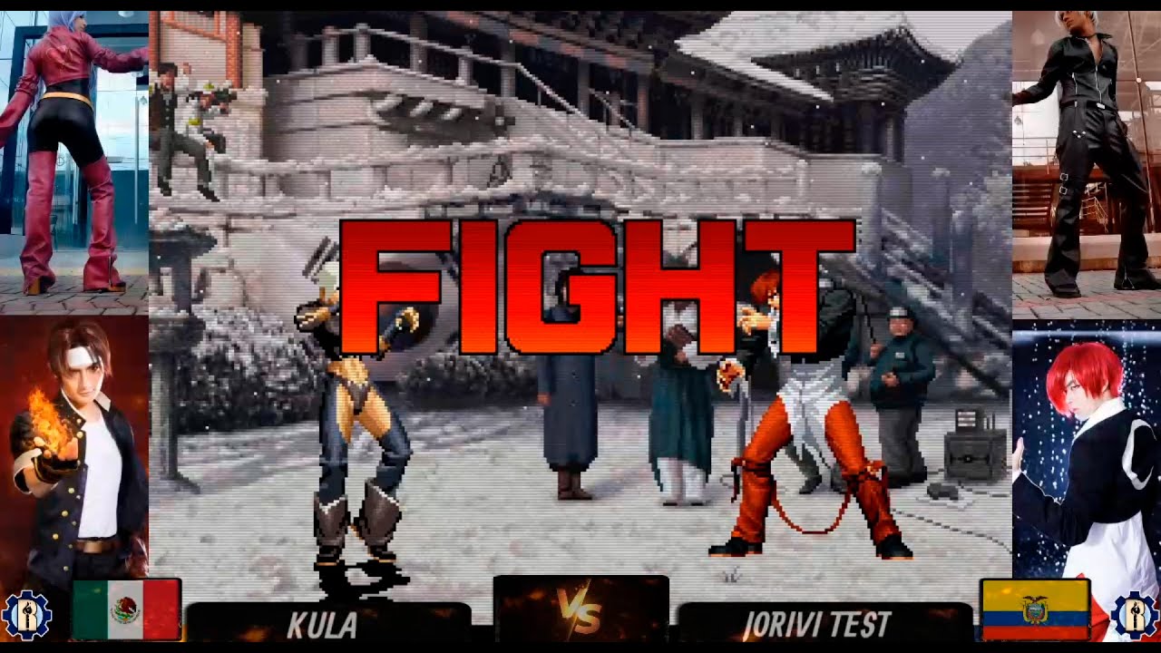 Kula vs Jorivi Test - Kof 2001 - FT10 - Reta de alto calibre.