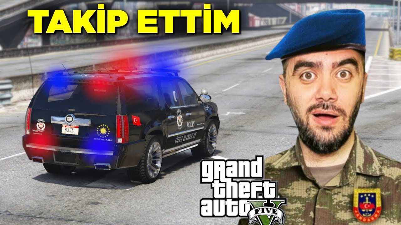 ÖZEL HAREKAT ARABASINI TAKIP ETTIM BAKIN NE OLDU - GTA 5 MODS