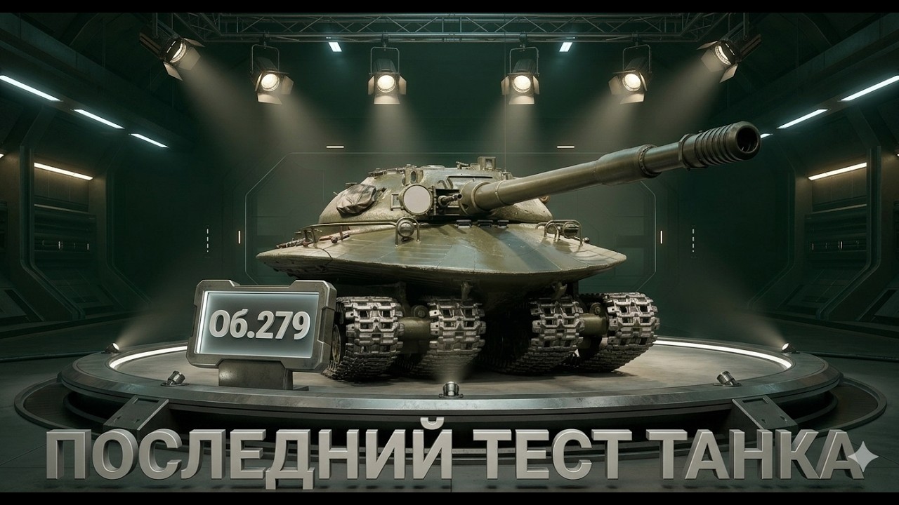 Об.279 — Последний Тест Танка | Перед Выходом Новых XI Уровней