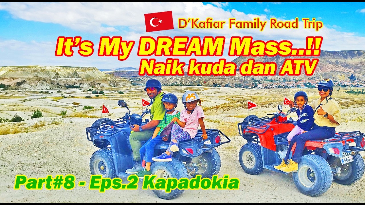 Family Road Trip Turkey Part 8 - It's my DREAM Mass!!  Eps.2