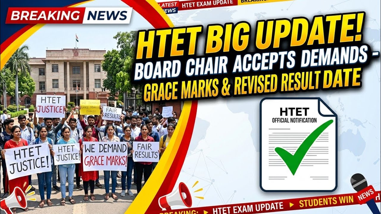 HTET 2025 BONUS MARKS BIG UPDATE BY HBSE CHAIRMAN | HTET 2025 OMR SHEET | HTET 2025 OBJECTION