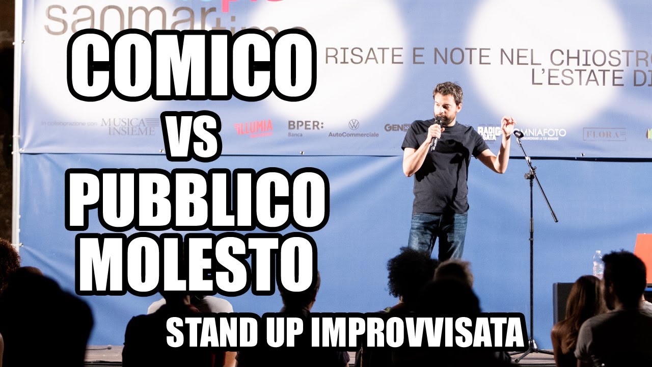 Rapone VS Pubblico Molesto - STAND UP IMPROVVISATA