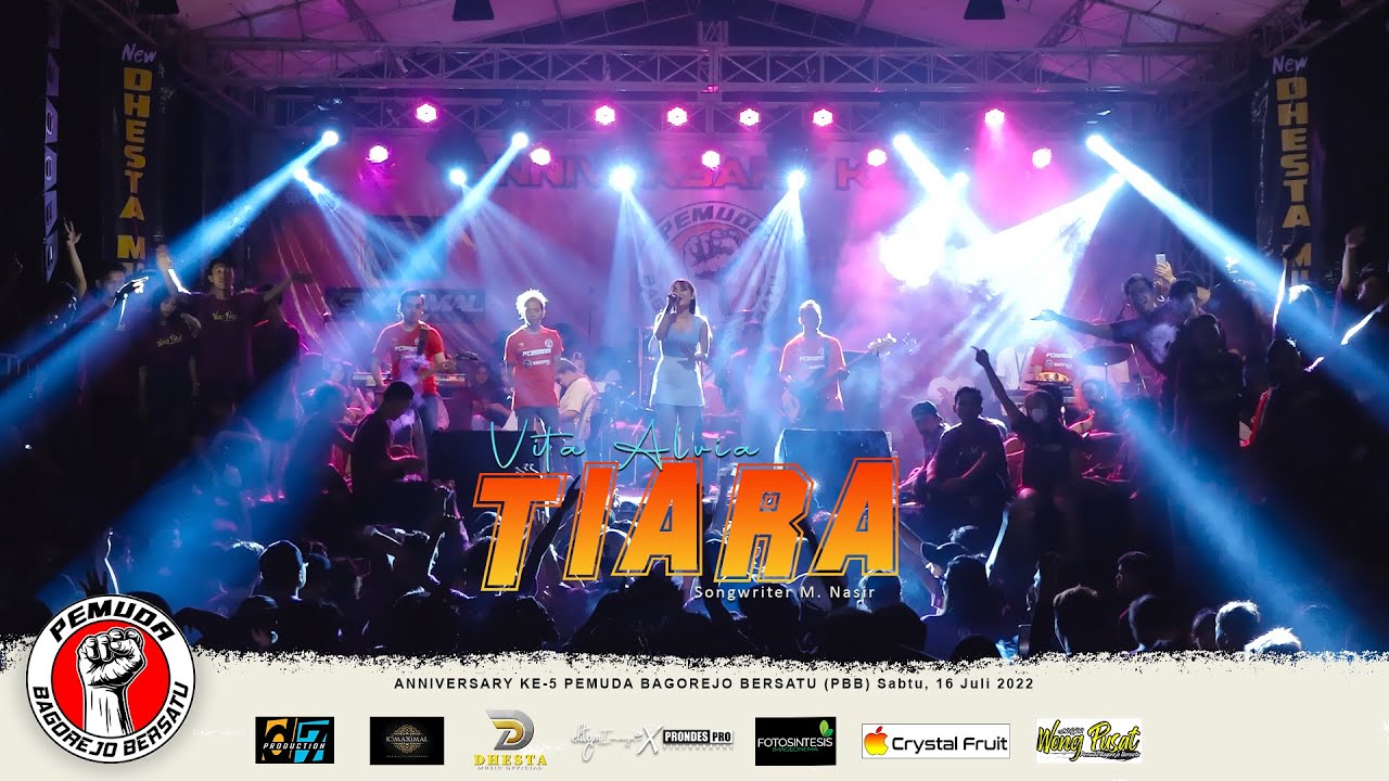 VITA ALVIA - TIARA || NEW DHESTA MUSIC || LIVE PBB ( PEMUDA BAGOREJO BERSATU )