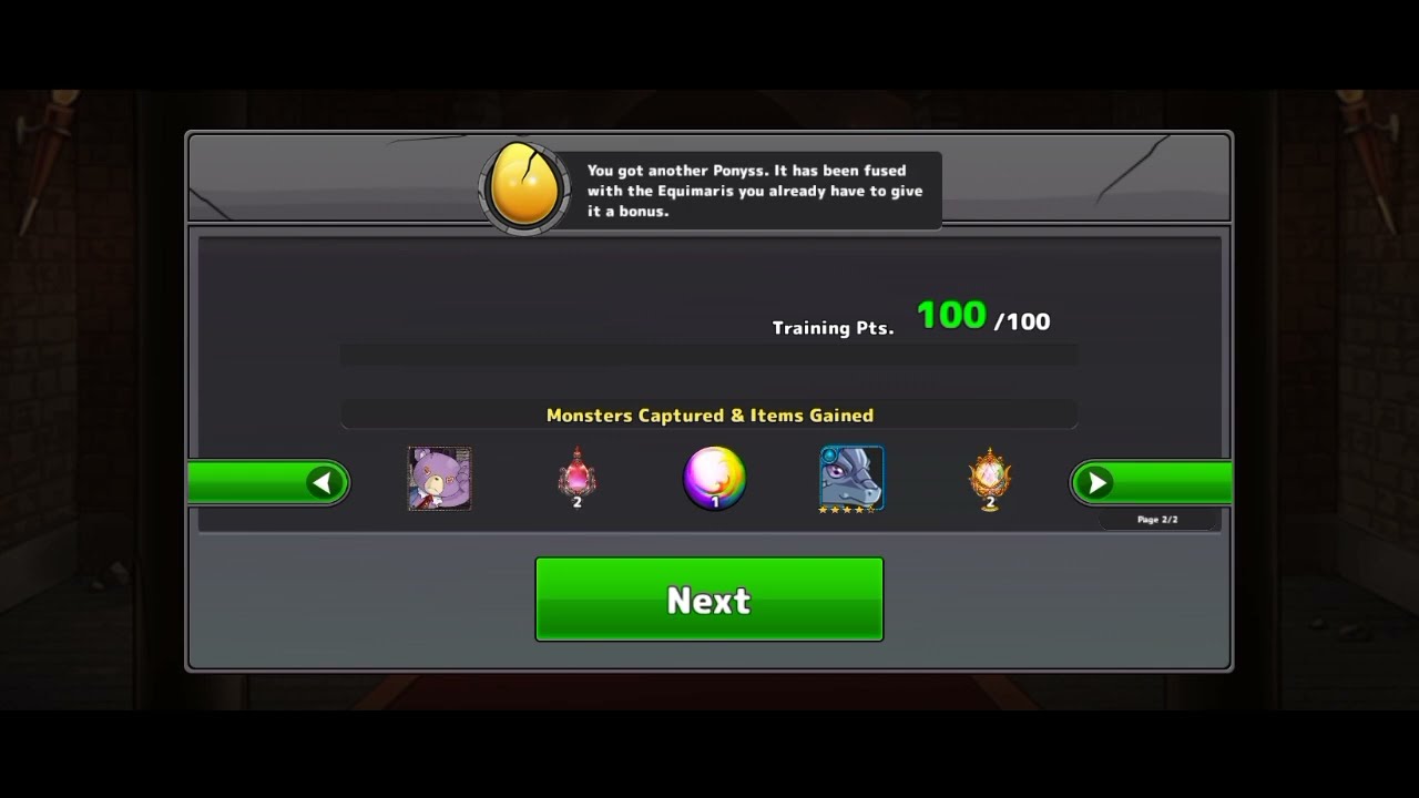 Neo Monster Dungeon challenge flour 90-100 with 4 monsters